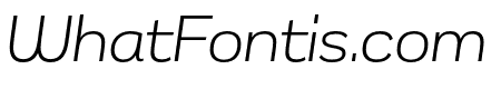 Remora Sans W5 Light Italic
