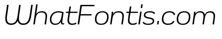 Remora Sans W1 Light Italic