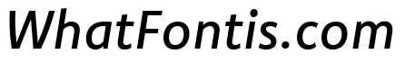 Komet Medium Italic