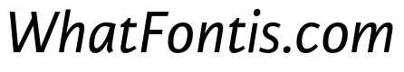 Karmina Sans Italic