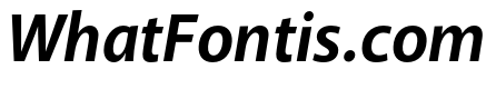 Akagi Pro Bold Italic