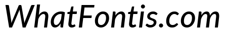 Lato Medium Italic