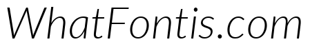 Lato Light Italic