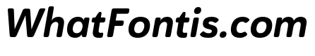 Haboro Soft Norm ExBold Italic