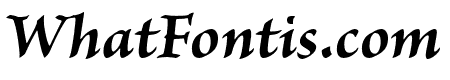 Brioso Pro Bold Italic