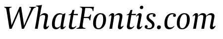 Coranto 2 Italic