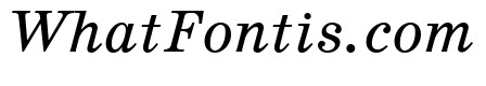 SchoolBook Italic