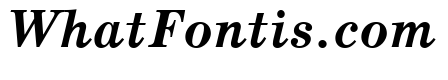 SchoolBook Bold Italic