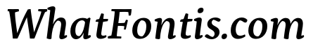 Servus Slab Medium Italic