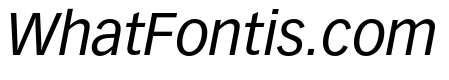 Vectora LT Pro 56 Italic