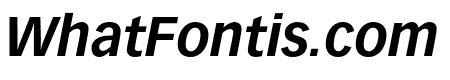 Vectora LT Pro 76 Bold Italic