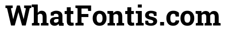 Roboto Slab Bold