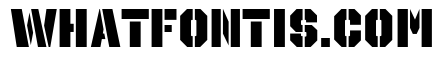 Octin Stencil Black
