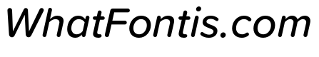 Proxima Soft Medium Italic