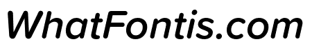 Proxima Soft Semibold Italic