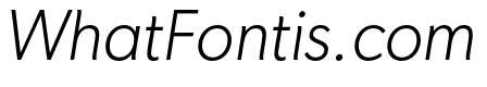 Gibson Light Italic