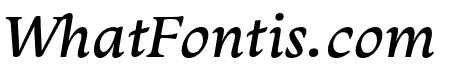 Monarcha Regular Italic