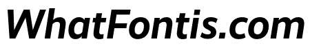 Realist Bold Italic