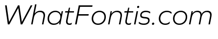 Graphie Light Italic