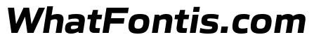 Gomme Sans Bold Italic