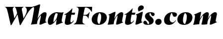 Masqualero ExtraBlack Italic