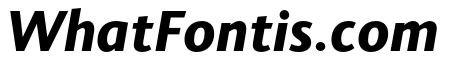 Joanna Sans Nova ExtraBold Italic