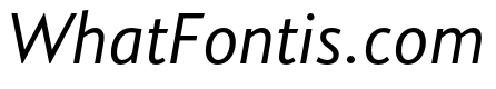 Joanna Sans Nova Italic