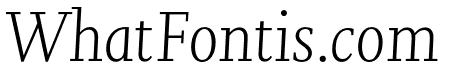 Joanna Nova Light Italic