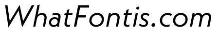 Neue Kabel Italic