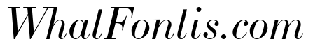 LTC Bodoni 175 Italic