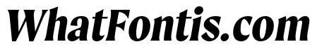 Moret Bold Oblique