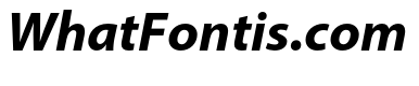 Myriad Arabic Bold Italic