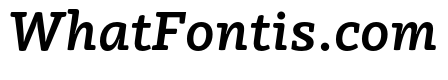 Vaccine Bold Italic