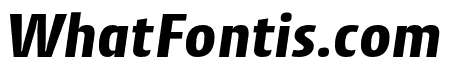 Cantiga ExtraBold Italic