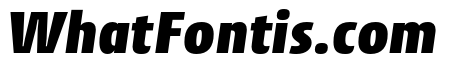 CantigaCnd Black Italic