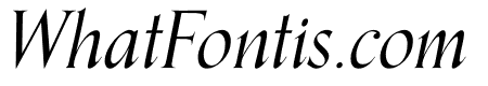 Orpheus Pro Italic