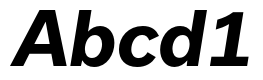 Usual Bold Italic