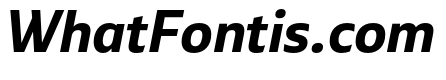 Ebony Bold Italic