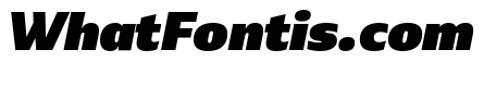 Ebony Ultrablack Italic