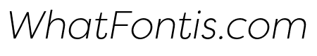 Filson Pro Light Italic