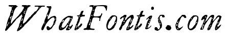 P22 Franklin Caslon Italic