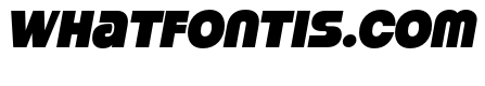 Strenuous Black Italic