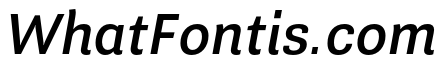 Guanabara Sans Medium Italic