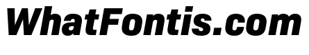 Bio Sans ExtraBold Italic