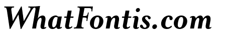 Mrs Eaves OT Bold Italic