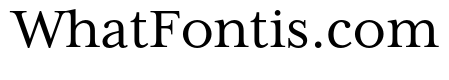 Mrs Eaves XL Serif Nar OT Reg