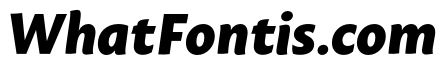 Macho ExtraBold Italic