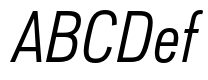 Lorimer No 2 Condensed Light Italic
