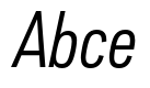 Lorimer No 2 Light Italic