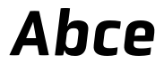 Obvia Medium Italic